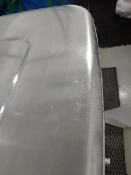 Алюминиевый топливный бак МАЗ 500л. (№ 769595)